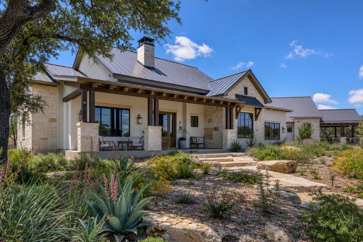 Hill Country ranch home